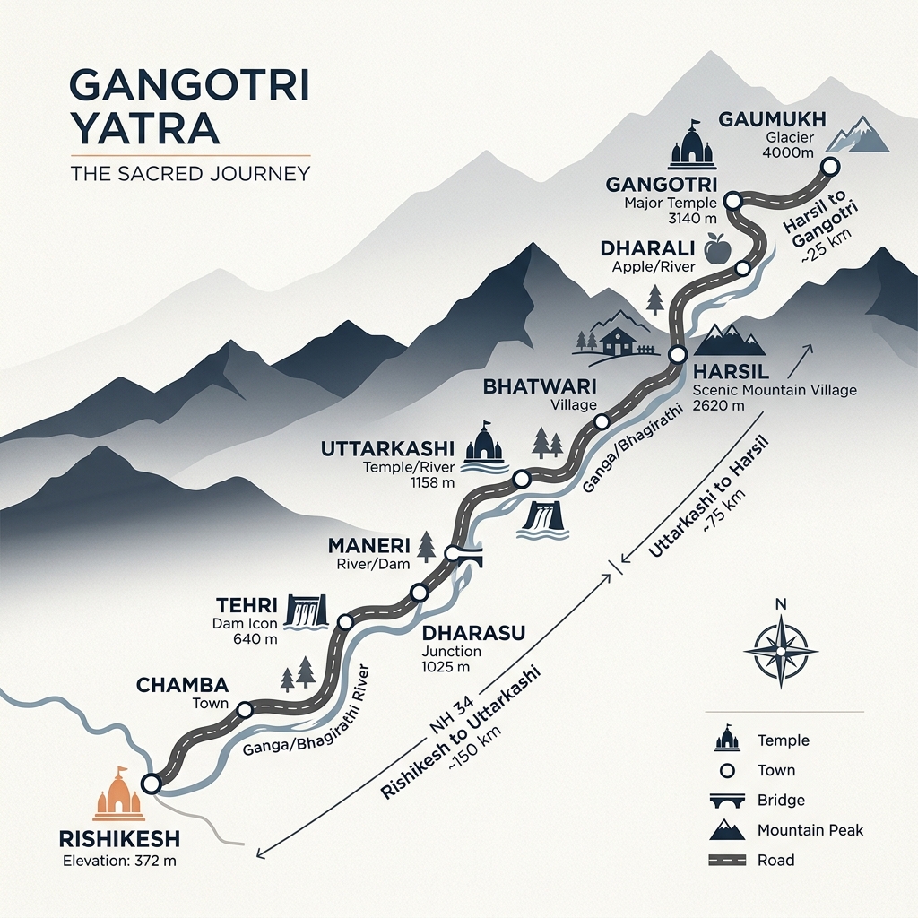 How to Reach Gangotri